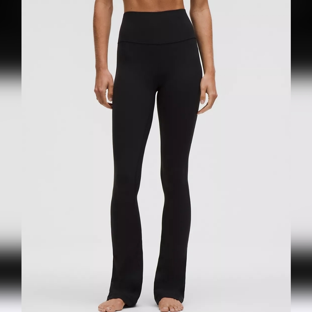 Lululemon Align High-Rise Mini-Flare Pants Pant Black Gray 4